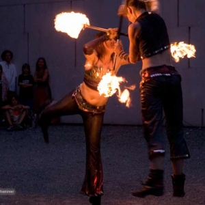 Feuershow - Le Grande Spectacle in der Salzburger Altstadt