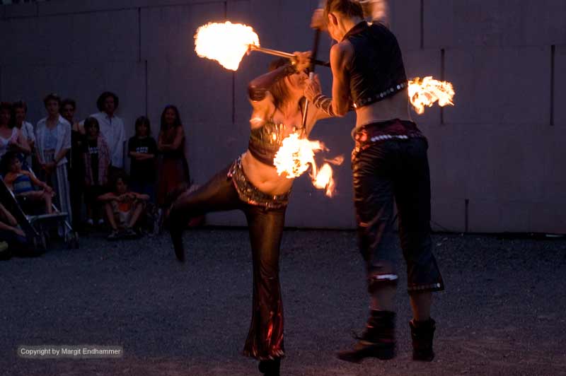Feuershow - Le Grande Spectacle in der Salzburger Altstadt